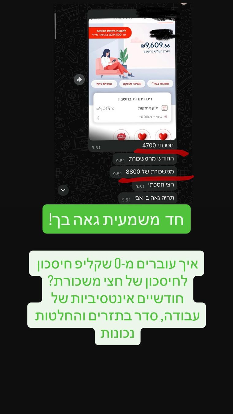 לקוח של אבי כהן — תוצאה אמיתית